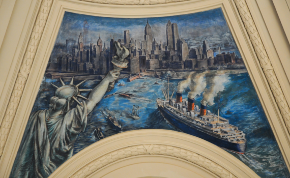 Murales del puerto de Nueva York